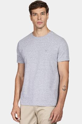 Camiseta Preto Cinza Mescla