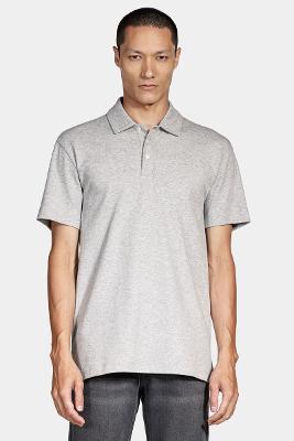 Polo Aramis Shirt Melange Cinza Mescla