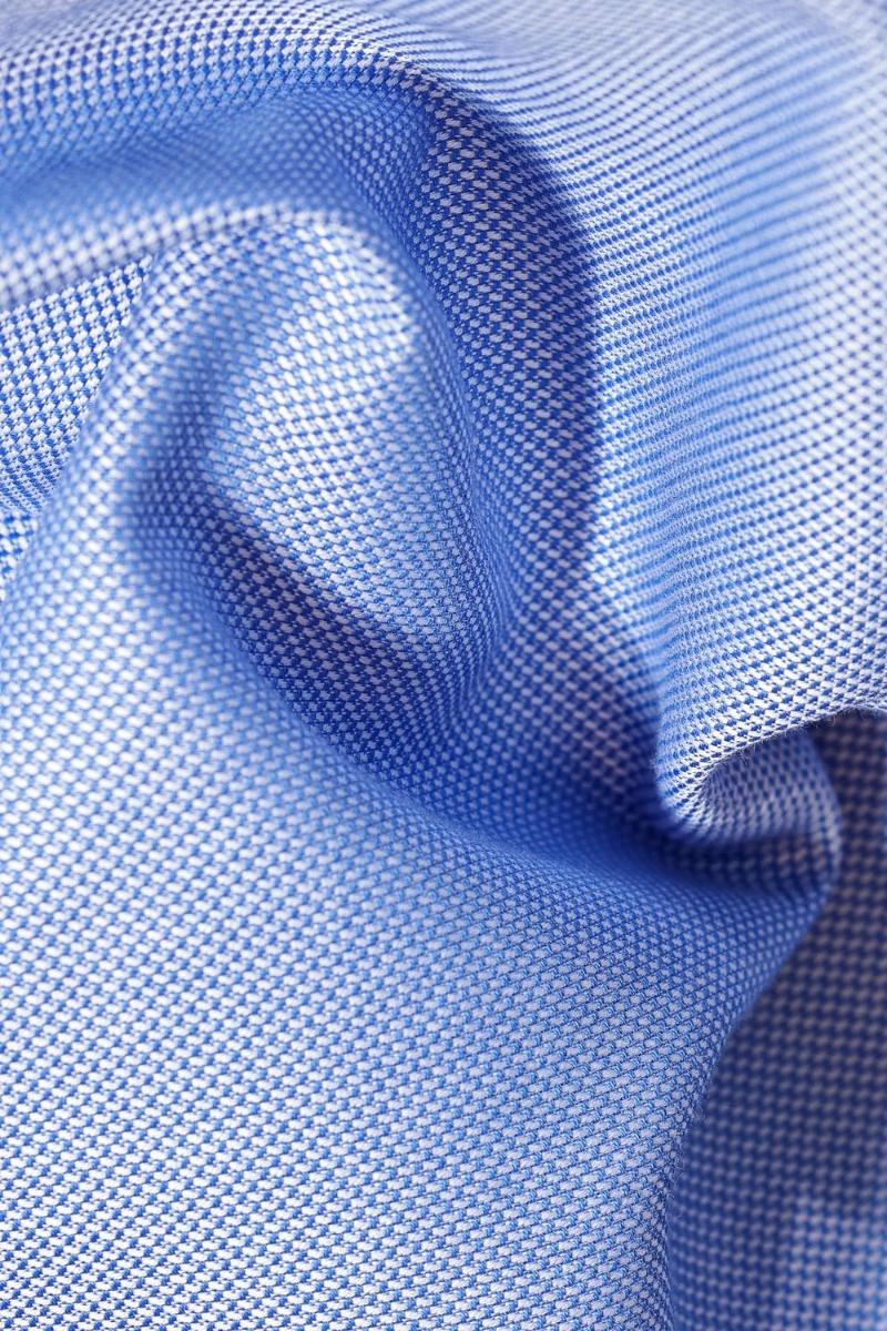 Camisa Aramis Manga Longa  Regular 100 Maquinetada Azul - 3