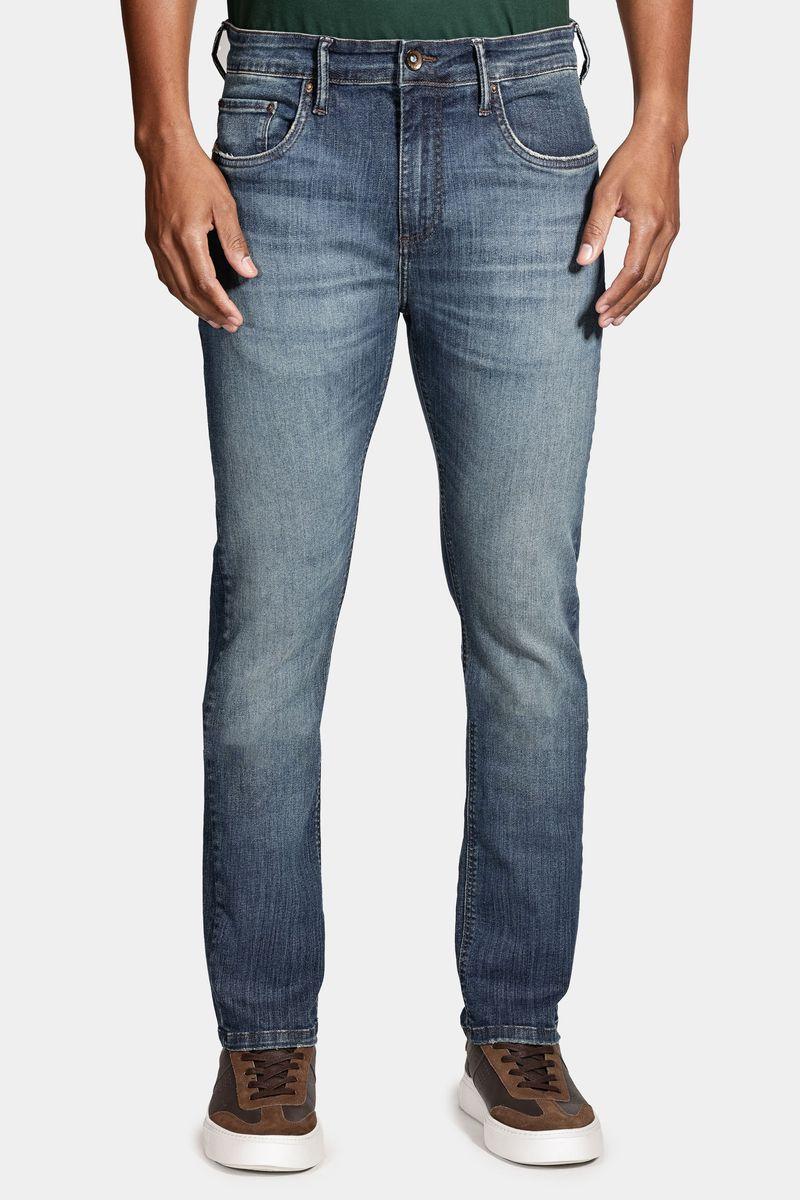 Calça Aramis Jeans Slim Intense Dirty Blue Azul Escuro - 1