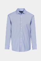 Camisa Aramis Manga Longa  Regular Tech Flex Falso Liso Azul - 5