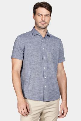 Camisa Aramis Regular Flame Azul