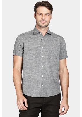 Camisa Aramis Regular Flame Preto