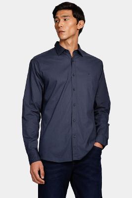 Camisa Aramis Slim Flame Bosco Marinho