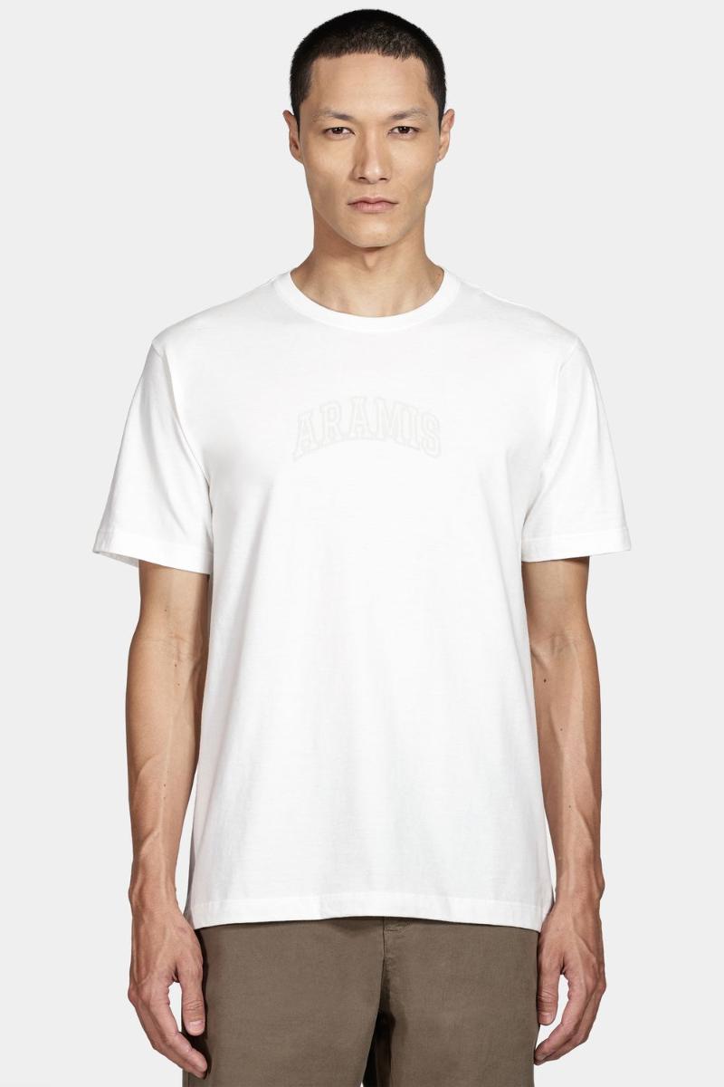 Camiseta Aramis Manga Curta Aramis Outline Off White - 1