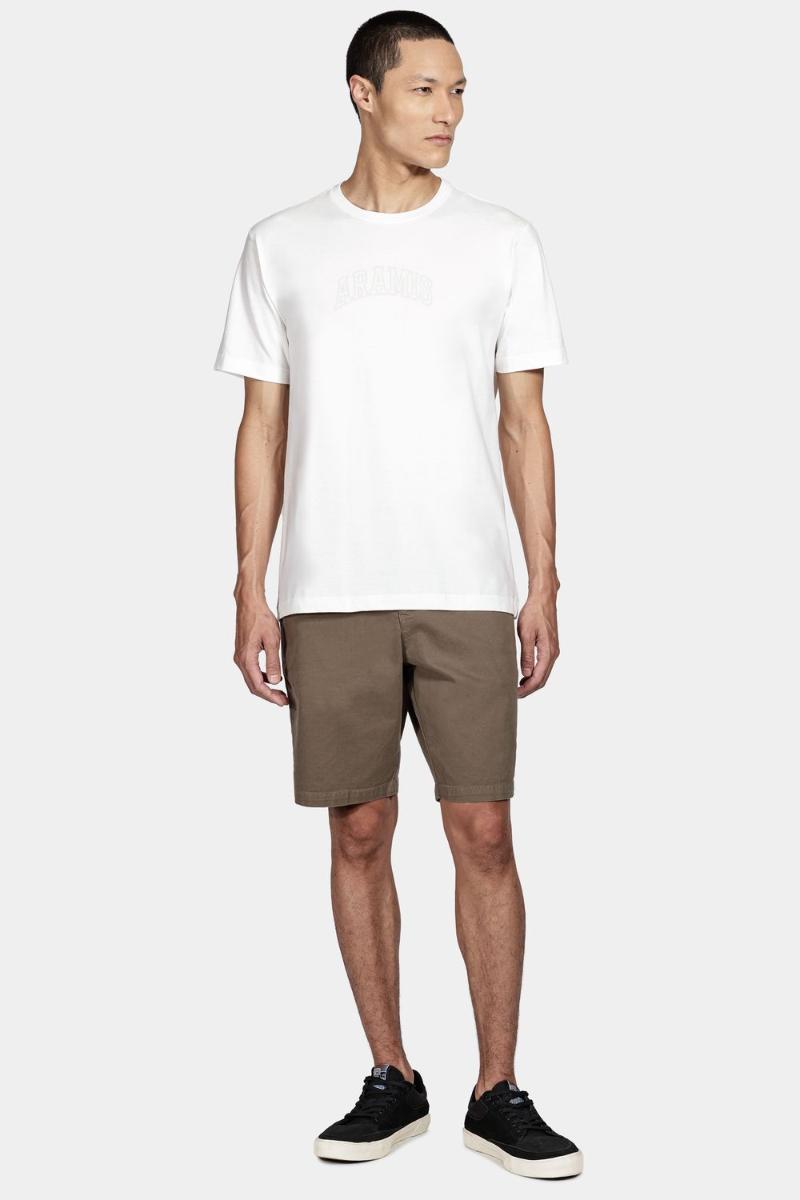 Camiseta Aramis Manga Curta Aramis Outline Off White - 2