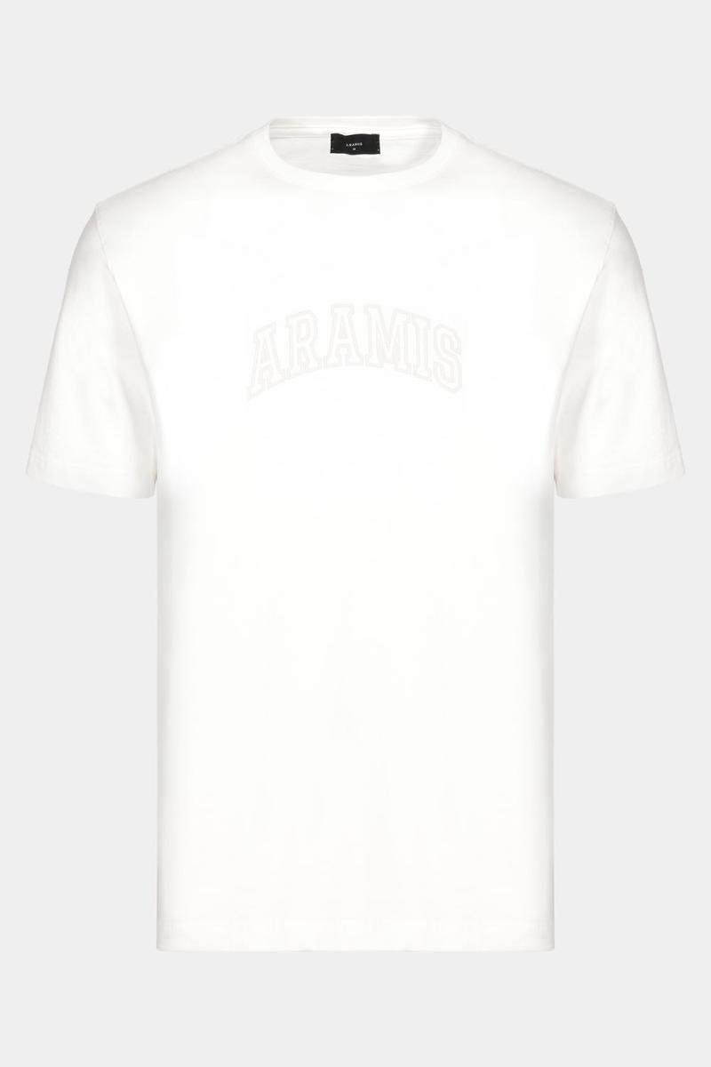 Camiseta Aramis Manga Curta Aramis Outline Off White - 5
