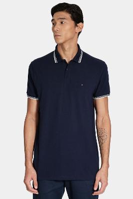 Polo Aramis Gola 2 Frisos New Marinho