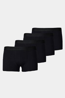 Kit Aramis 4 Cuecas Boxer Cotton Preto