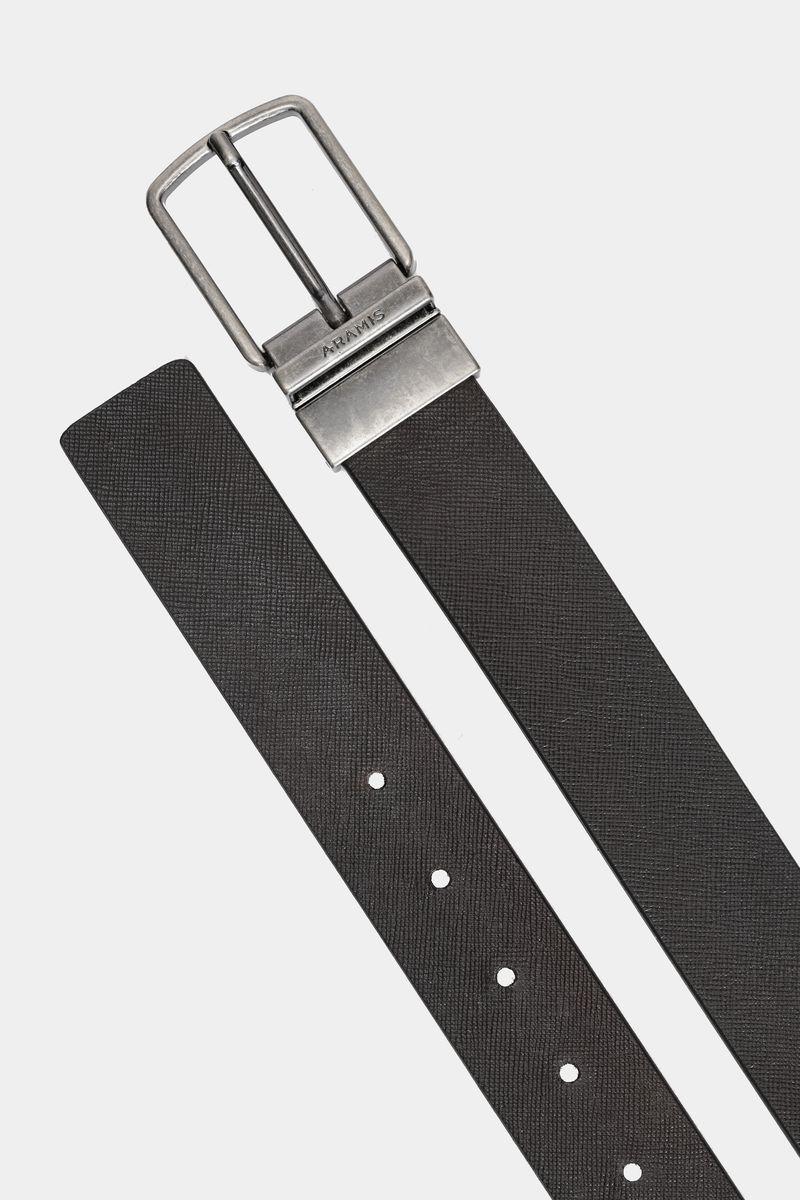 Cinto Aramis Dupla Face Saffiano Preto/Café - 3