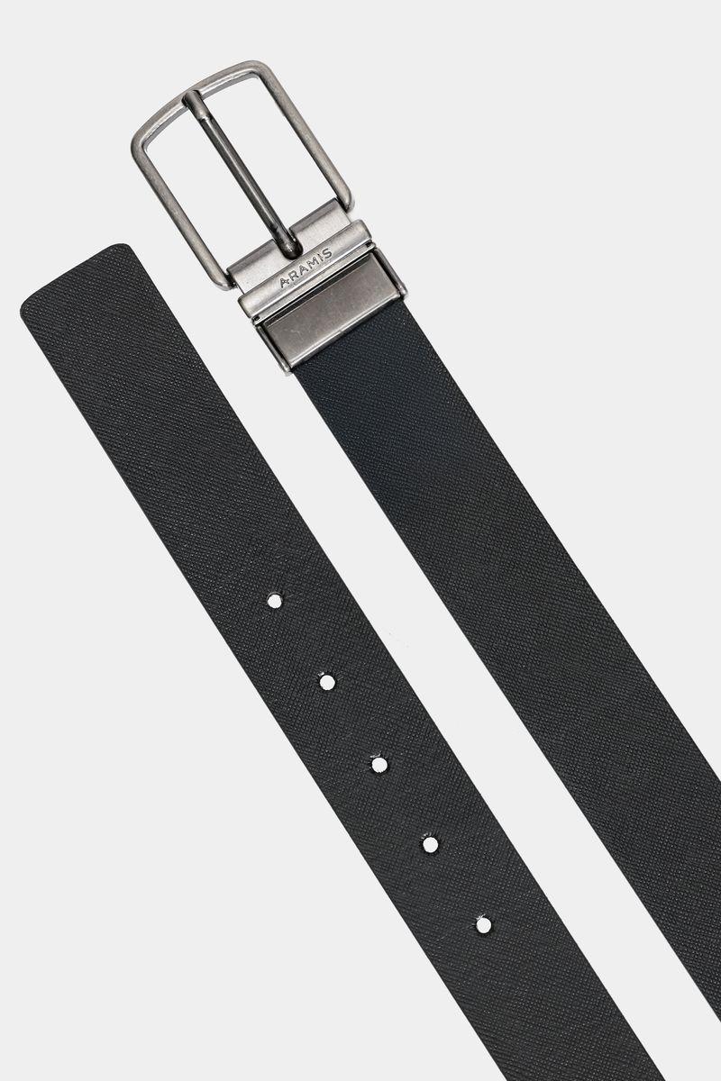 Cinto Aramis Dupla Face Saffiano Preto/Café - 6