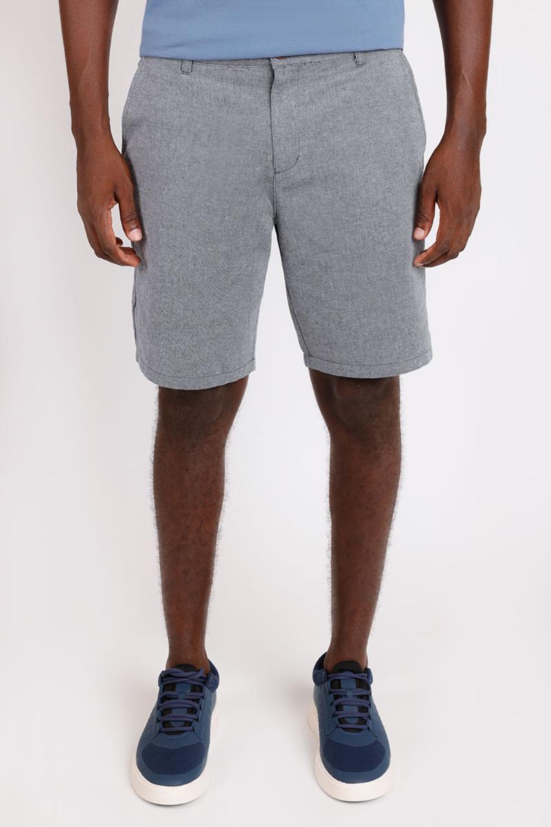 Bermuda Chino Cotton Preto - 1