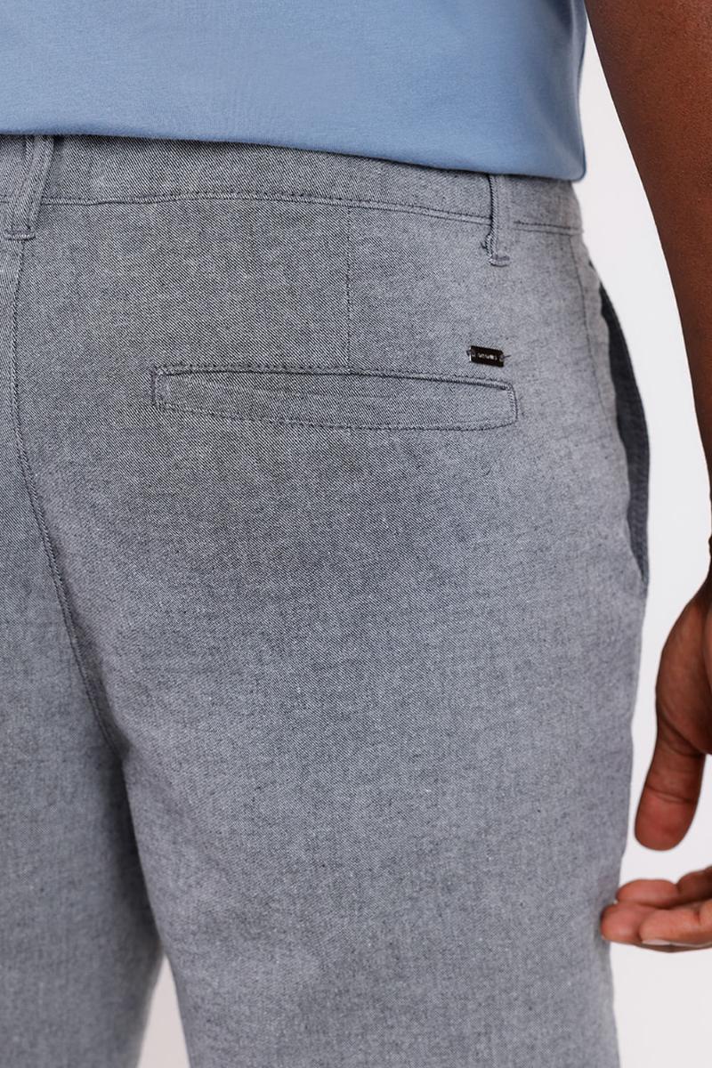 Bermuda Chino Cotton Preto - 4