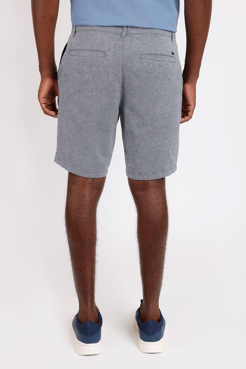 Bermuda Chino Cotton Preto - 5