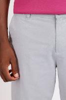 Bermuda Chino Cotton Cinza - 1