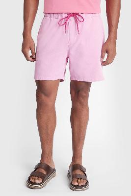 Bermuda Com Elástico Color Rosa