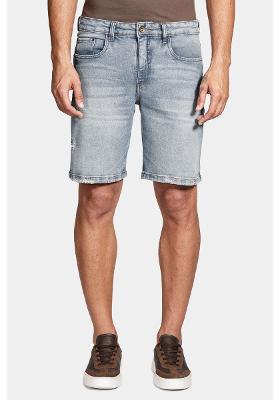 Bermuda Aramis Jeans Blue Médio Lavada Azul Médio
