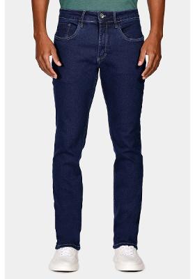 Calça Jeans Slim Blue Azul