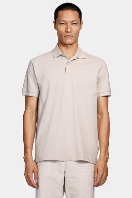 Polo Básica Piquet Cáqui Pedra