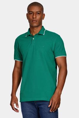 Polo Aramis Classic 1 Friso Verde Amazonia Com Off