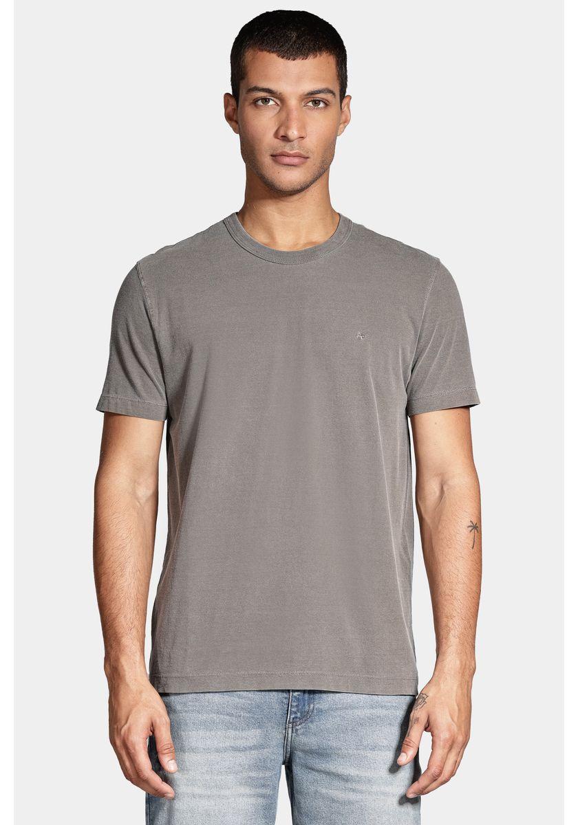 Camiseta Aramis Manga Curta Básica Verde Militar - 1