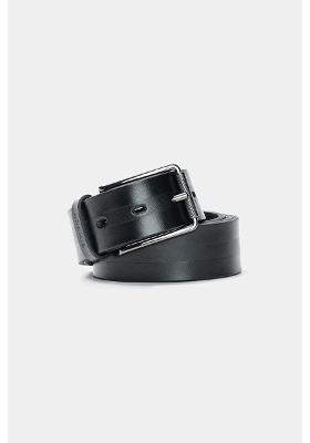 Cinto Aramis Couro Pinstripe Preto