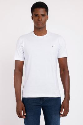 Camiseta Aramis Básica Manga Curta Branco