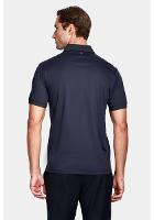 Silk Aramis Blend Modal Polo Shirt Marinho - 5