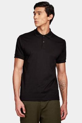 Polo Interlock Pima Preto