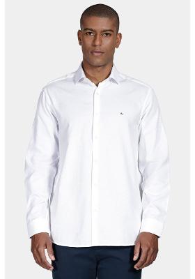 Camisa Aramis Regular Com Textura Branco