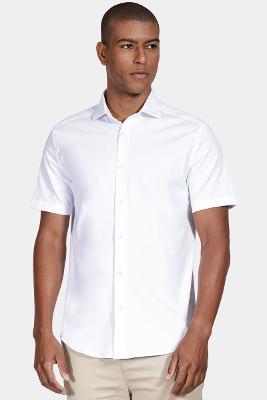 Camisa Aramis Slim Tricoline Stretch Branco