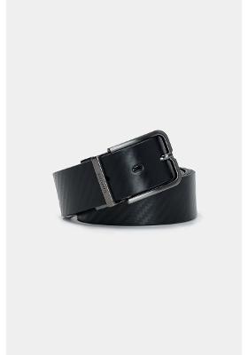 Cinto Aramis Duplaface Carbon Preto/Café