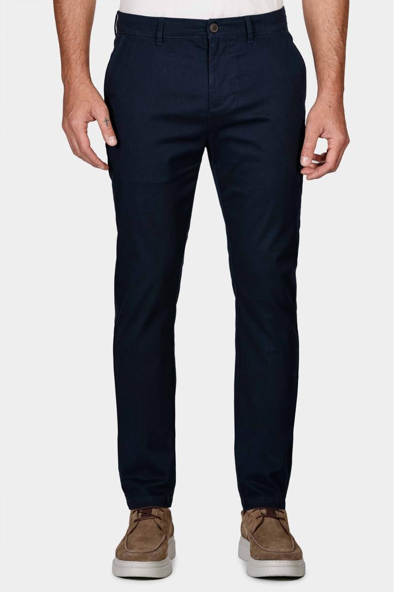 Calça Aramis Chino Sarja Marinho - 1