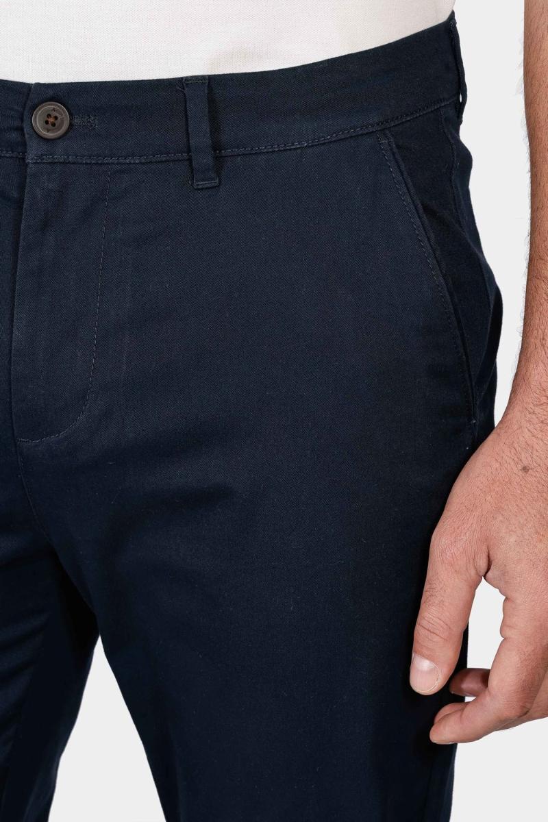 Calça Aramis Chino Sarja Marinho - 3