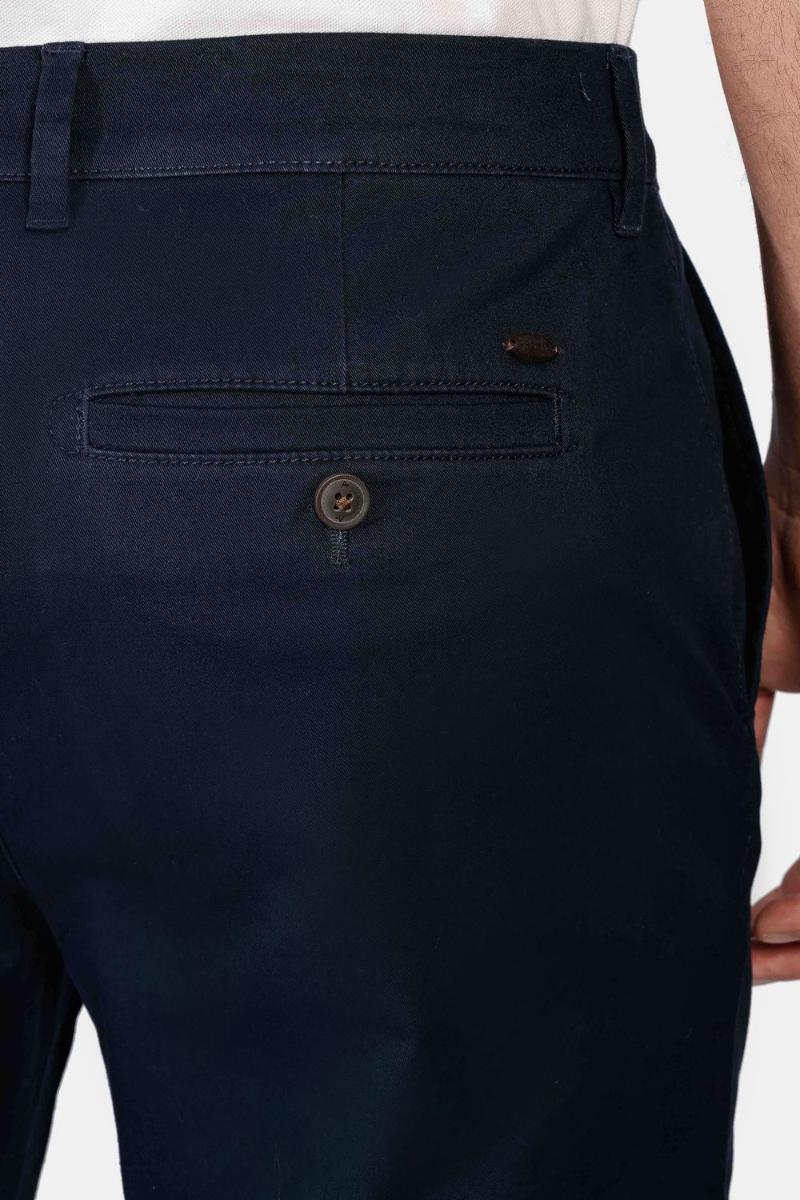 Calça Aramis Chino Sarja Marinho - 4