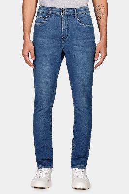 Calça Aramis Jeans Skinny Média Vintage Azul Médio