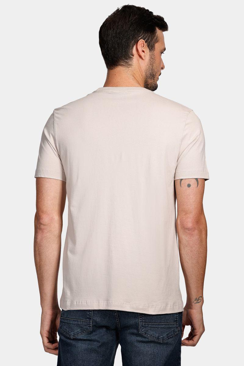Camiseta Aramis Bold Espelhado Cáqui Pedra - 4
