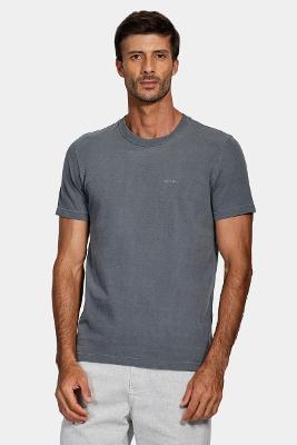 Camiseta Aramis Cortado Stone Marinho