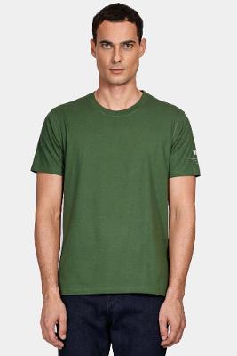 Camiseta Aramis Pixel Manga Verde Musgo