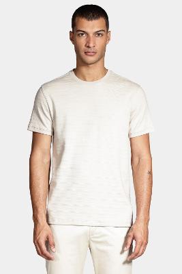 Camiseta Aramis Manga Curta New Suedine Areia