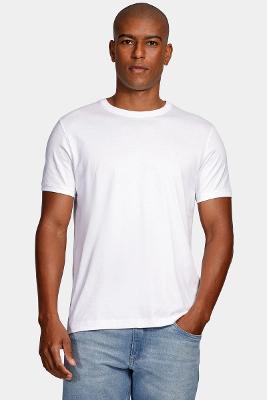 Camiseta Aramis Manga Curta Algodão Pima Branco