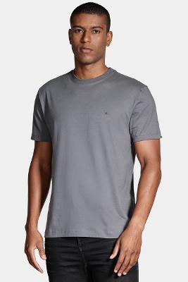 Camiseta Básica Cinza Grafite