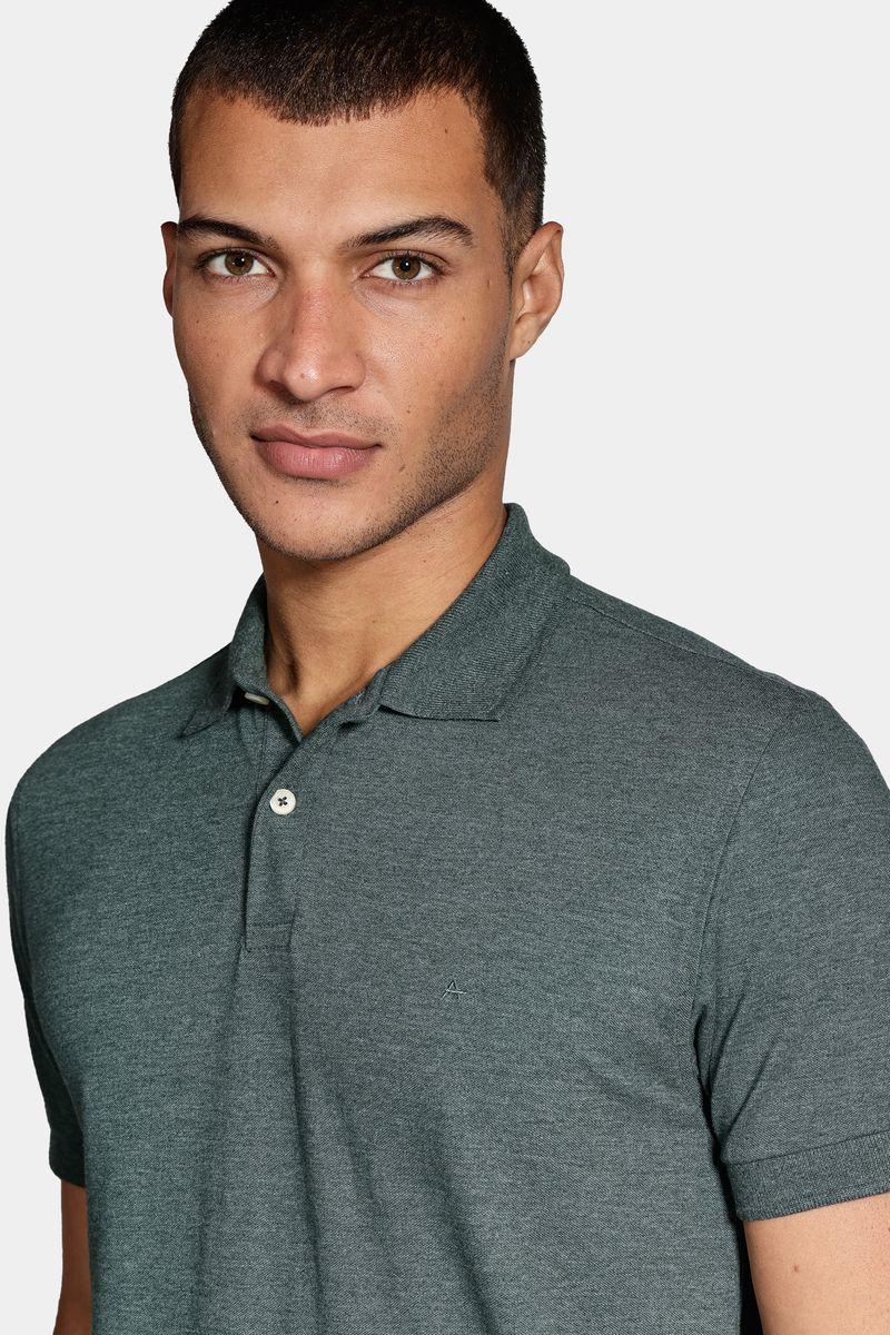 Polo Aramis Piquet Mescla Verde Floresta - 1