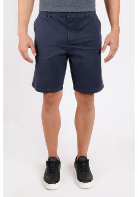 Bermuda Chino Color Nova Permanente Marinho