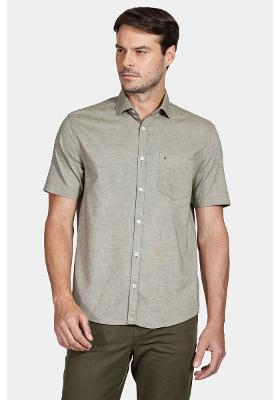 Camisa Aramis Regular Bolso Colors Verde Médio