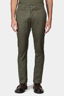 Calça Chino Estilo Moovex Verde Pantano
