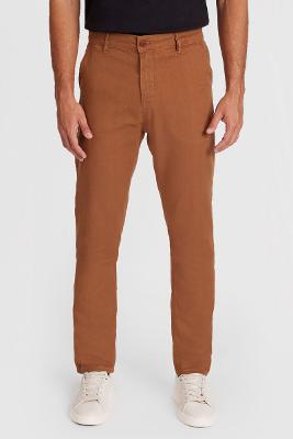 Calça Slim Moletom Color Castor