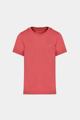 Camiseta Algodão Aramis Básica Manga Curta Vermelho