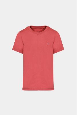 Camiseta Algodão Aramis Básica Manga Curta Vermelho