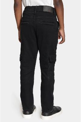 Calça Aramis Chino Color Cargo Preto